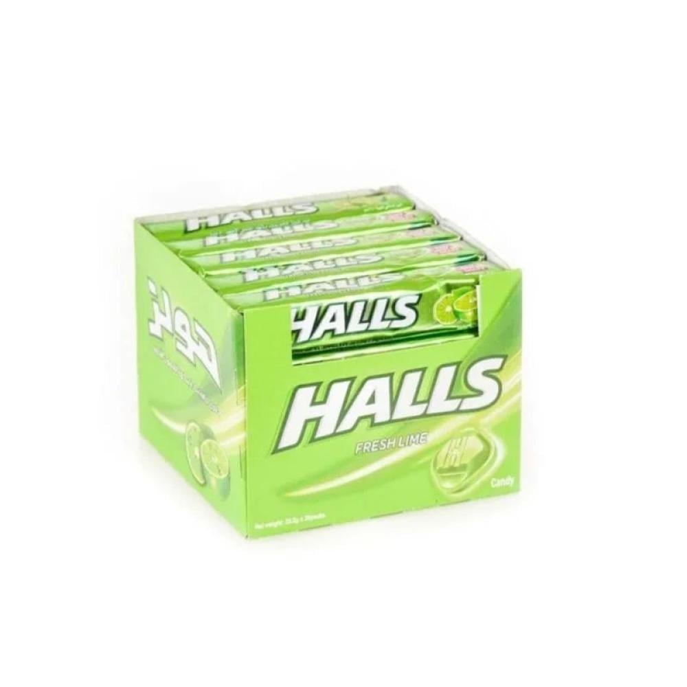 حلاوه هولز كرز/نعناع/ليمون 20 حبة  |  Halls Tablets Cherry/Mint/Lemon 20 piece