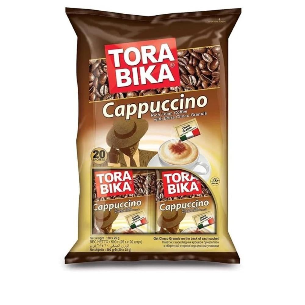 كابتشينو تورا بيكا 20×25 جم  |  Torabika Cappuccino Rich Foam Coffee 20x25gm