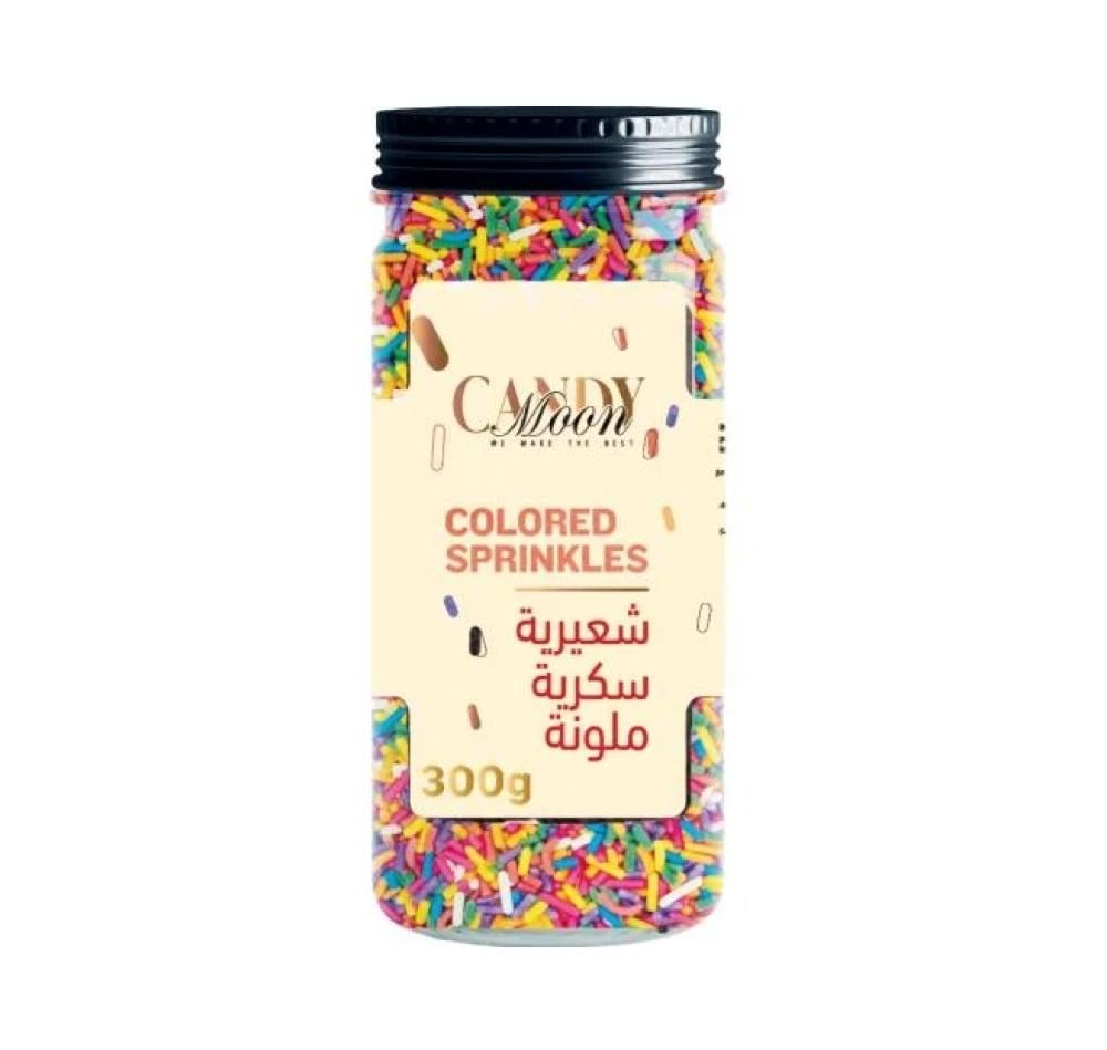 شوكولاتة فارمسيل ملون 300 جم القمر  |  Candy Moon Vermicelli Color 300gm