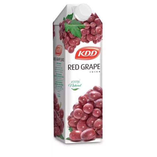 عصير KDD عنب احمر 1 لتر | KDD Red Grape Juice 1L