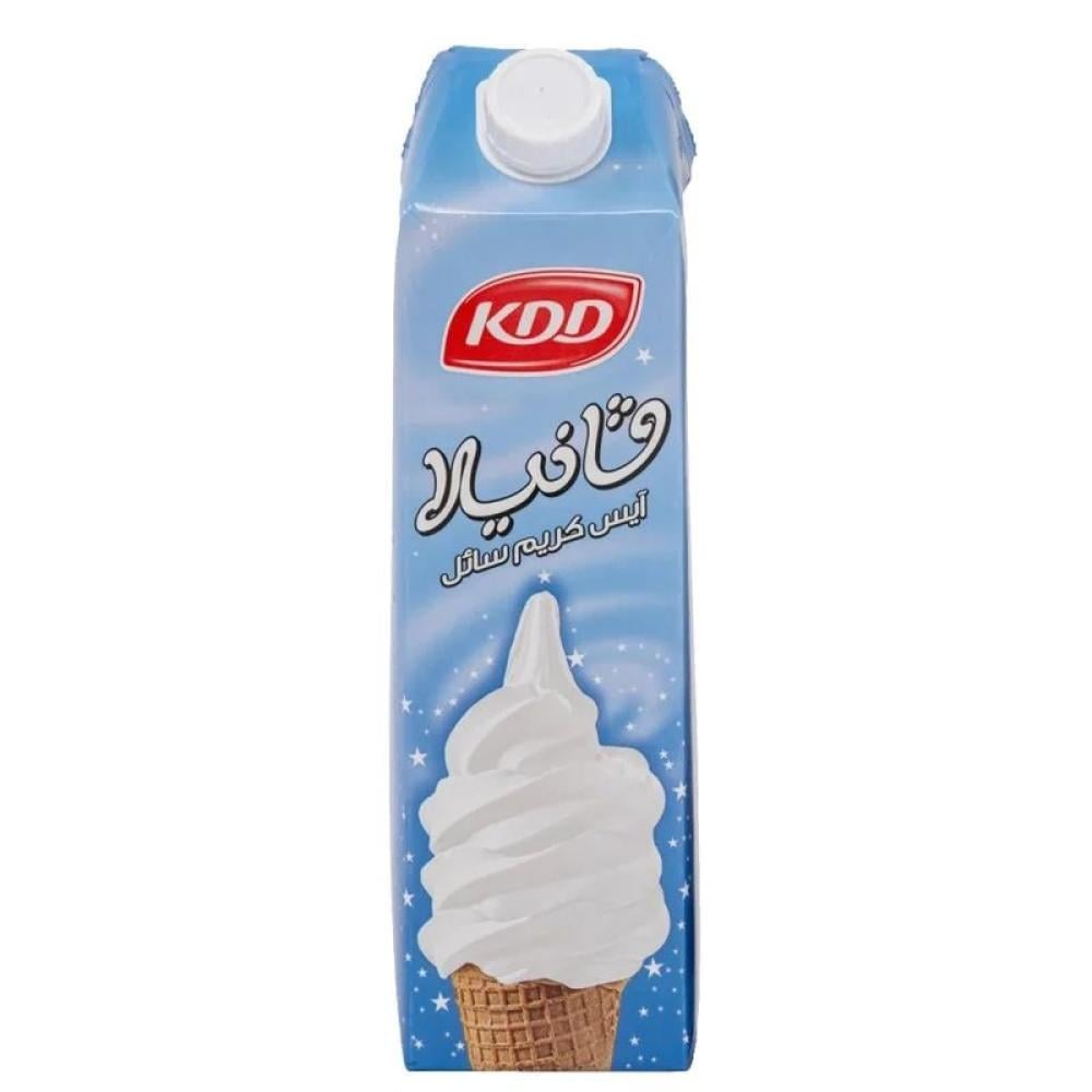 مزيج KDD فانيلا ايسكريم 1 لتر  |  KDD Vanilla Soft Mix Ice Cream 1L