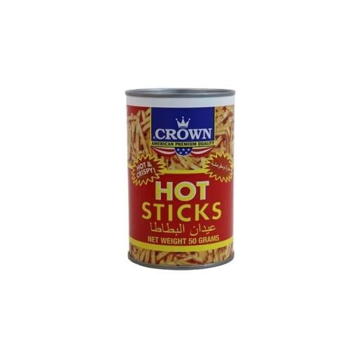بطاطس عيدان كراون حار 50 جم | Crown Hot Sticks 50...