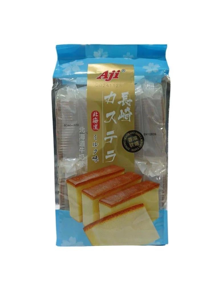 كيك اسفنجي ياباني بالحليب اجي ناغاساكي 330 جم  |  Aji Nagasaki Japaneese Sponge Cake with Milk 330g