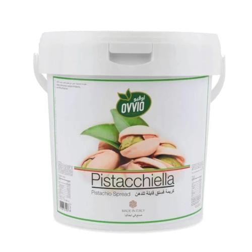 كريمة الفستق سطل اوفيو 4 كجم | OVVIO Pistachio Spr...