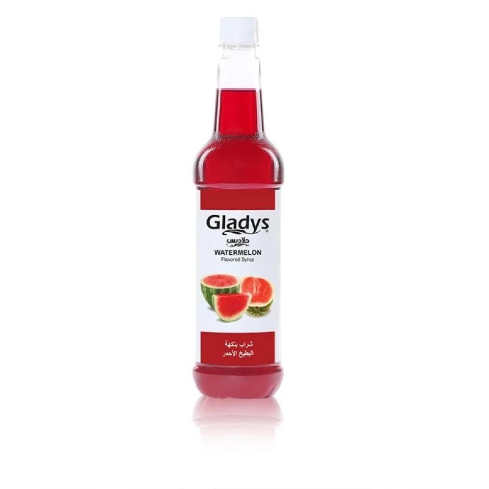 شراب بطيخ احمر جلاديس 750 مل  |  Gladys WaterMelon Syrup 750ml