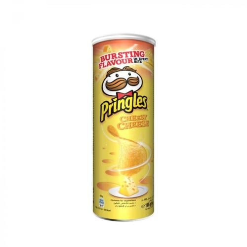 برنجلز كبير جبنه 165جم | Pringles Chesse Chips Lar...