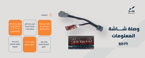 وصلة شاشة المعلومات (قارئ معلومات)