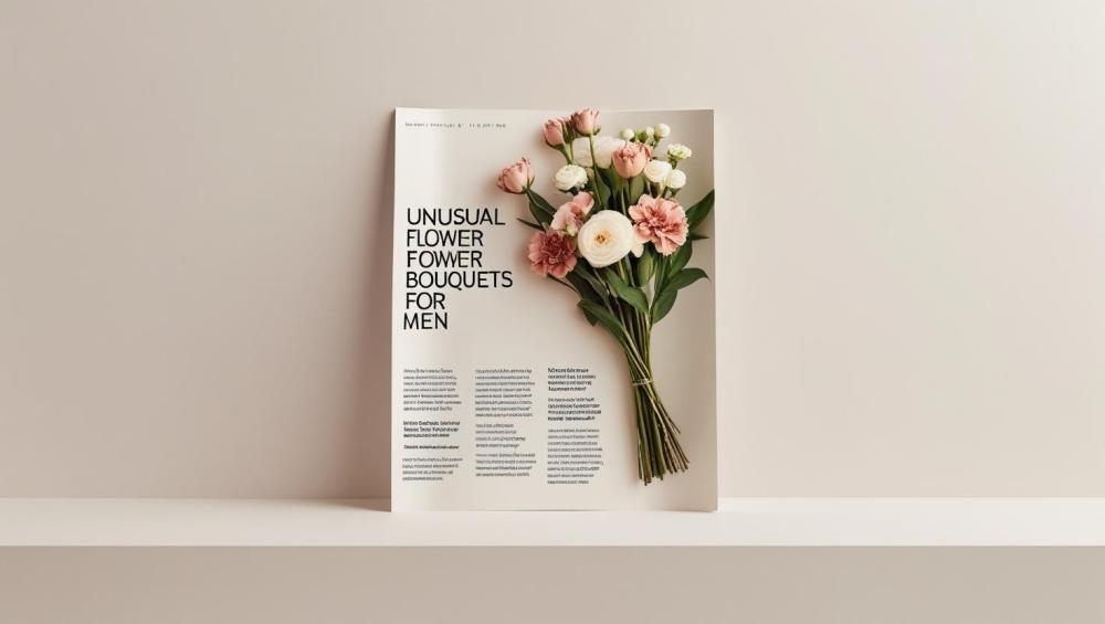 باقات ورد تناسب الرجال – غير المألوف