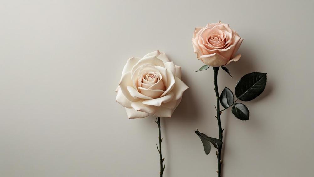 الفرق بين الورد الطبيعي والورد الصناعي