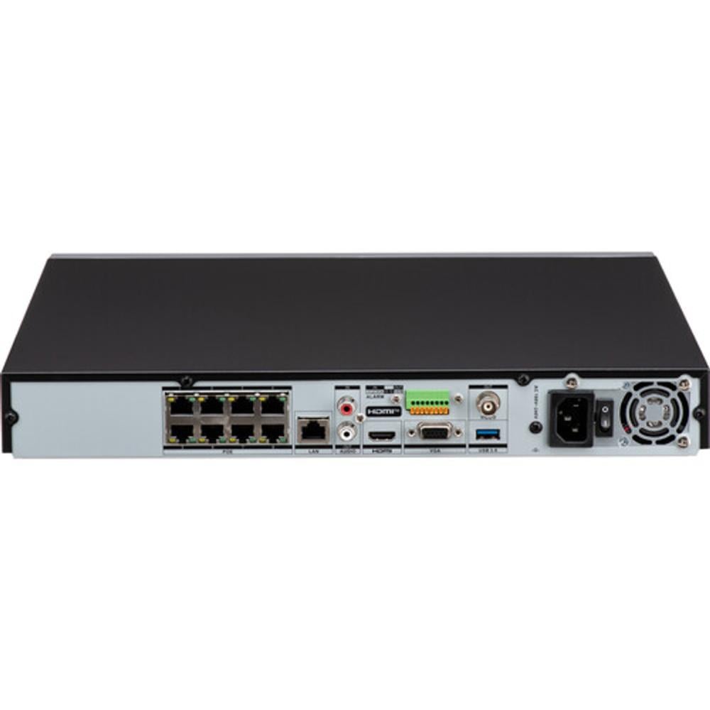 Hikvision 8-channel NVR with 8 PoE ports