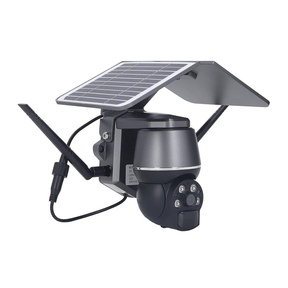 SmartGuard CM09 4MP Outdoor Security Camera with Solar Power and