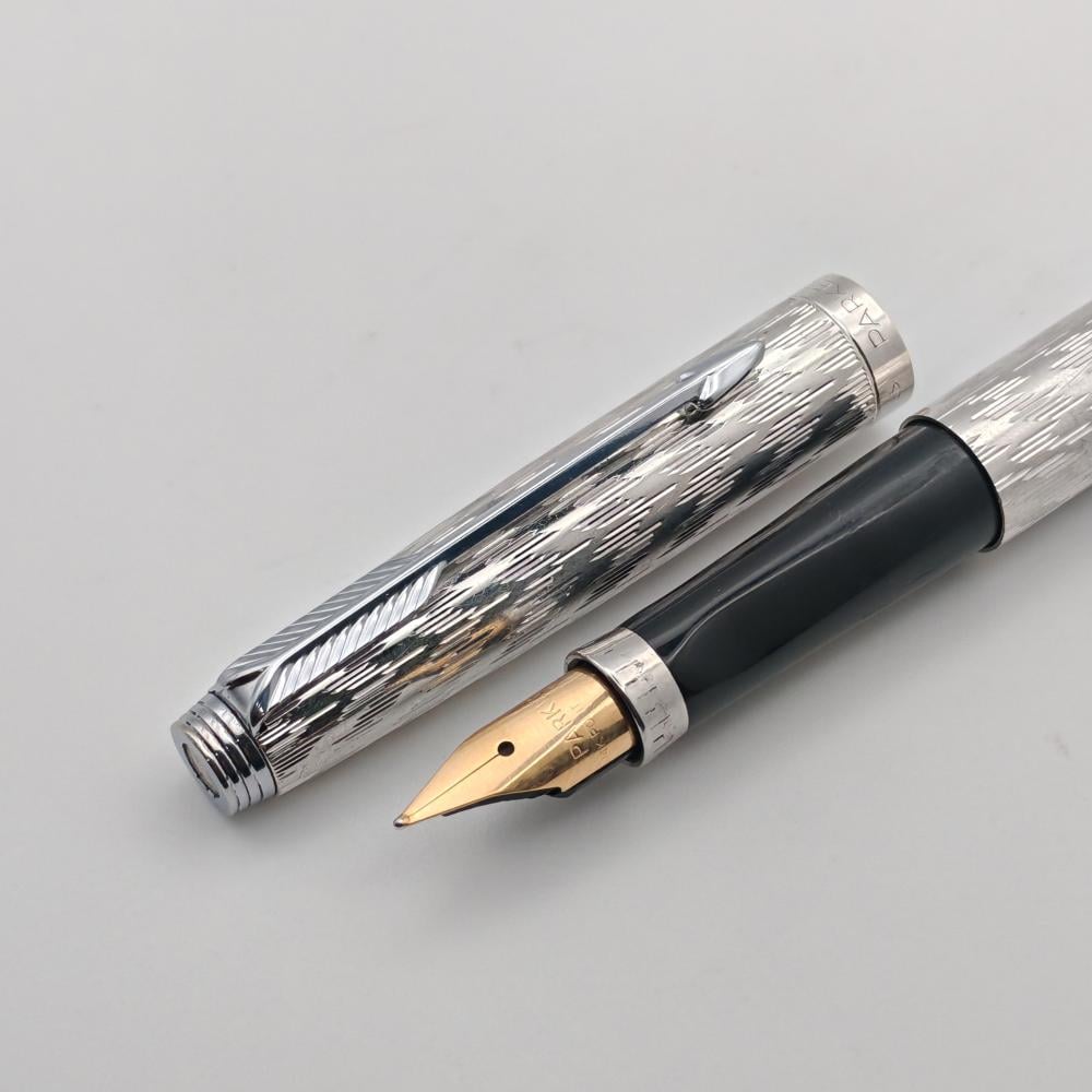 قلم Parker 75 Ciselé Chrome