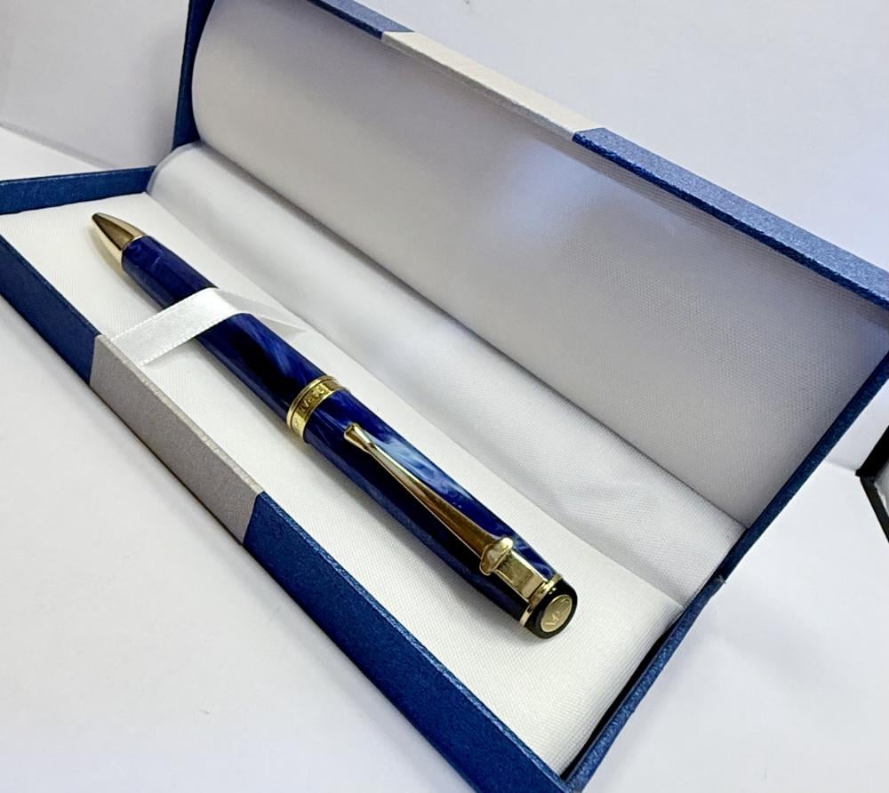 قلم كاران داش - إكوينكس أزرق رخامي