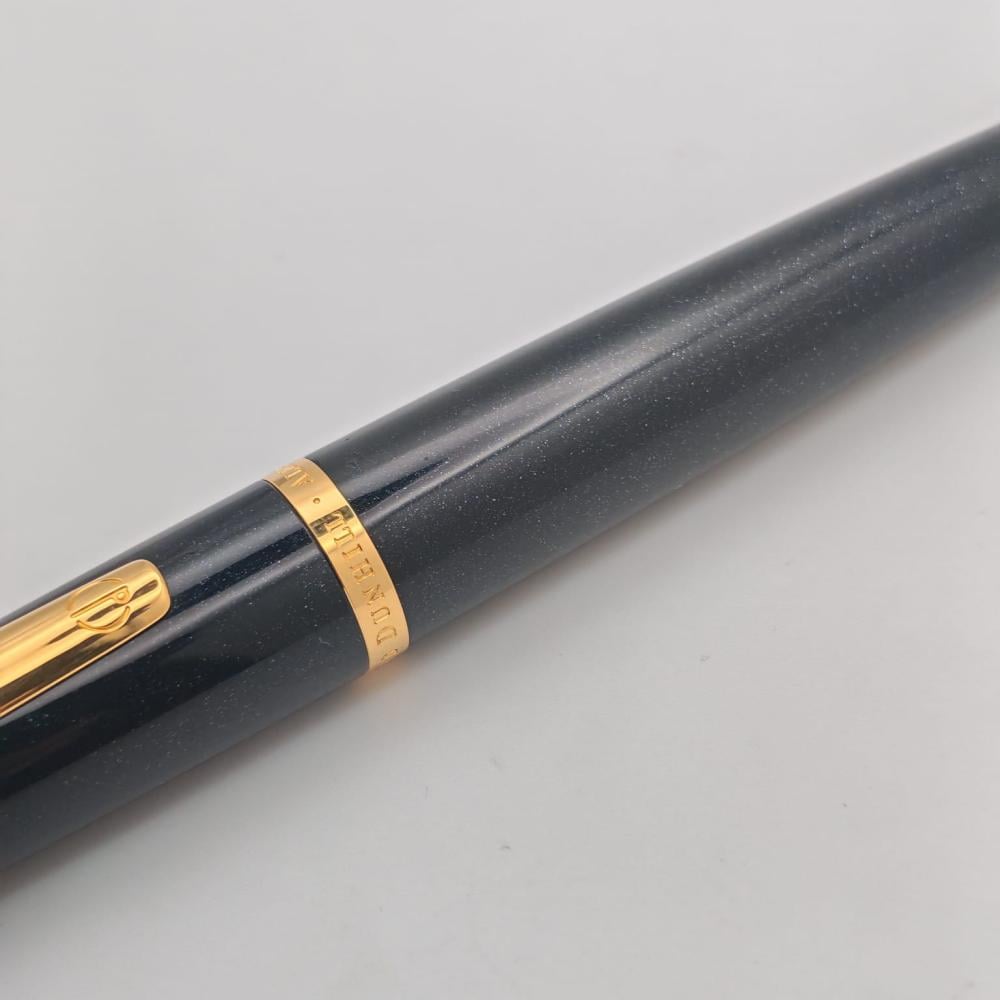 قلم دانهيل Dunhill AD2000 – حبر بريشة ذهبية 18K مقاس F
