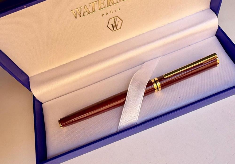 قلم وتر مان حبر ريشه من الذهب عيار 18K