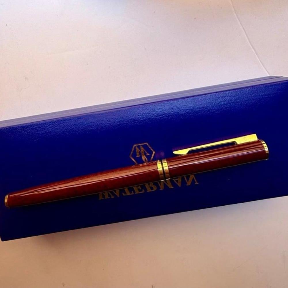 قلم وتر مان حبر ريشه من الذهب عيار 18K