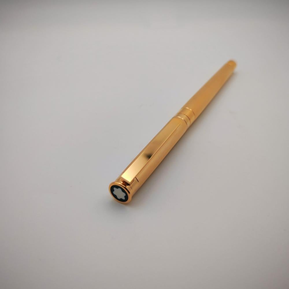 طقم أقلام Montblanc Noblesse Gold Plated فاخر