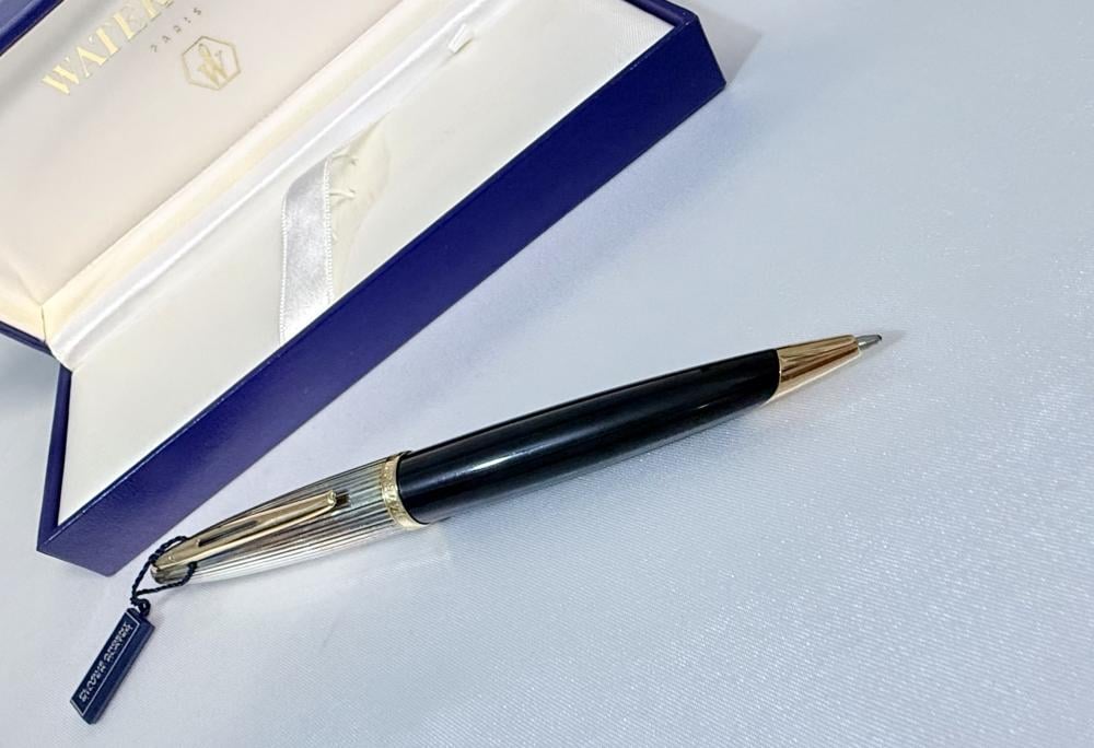 قلم  جاف من ووترمان كارين طلاء فضه