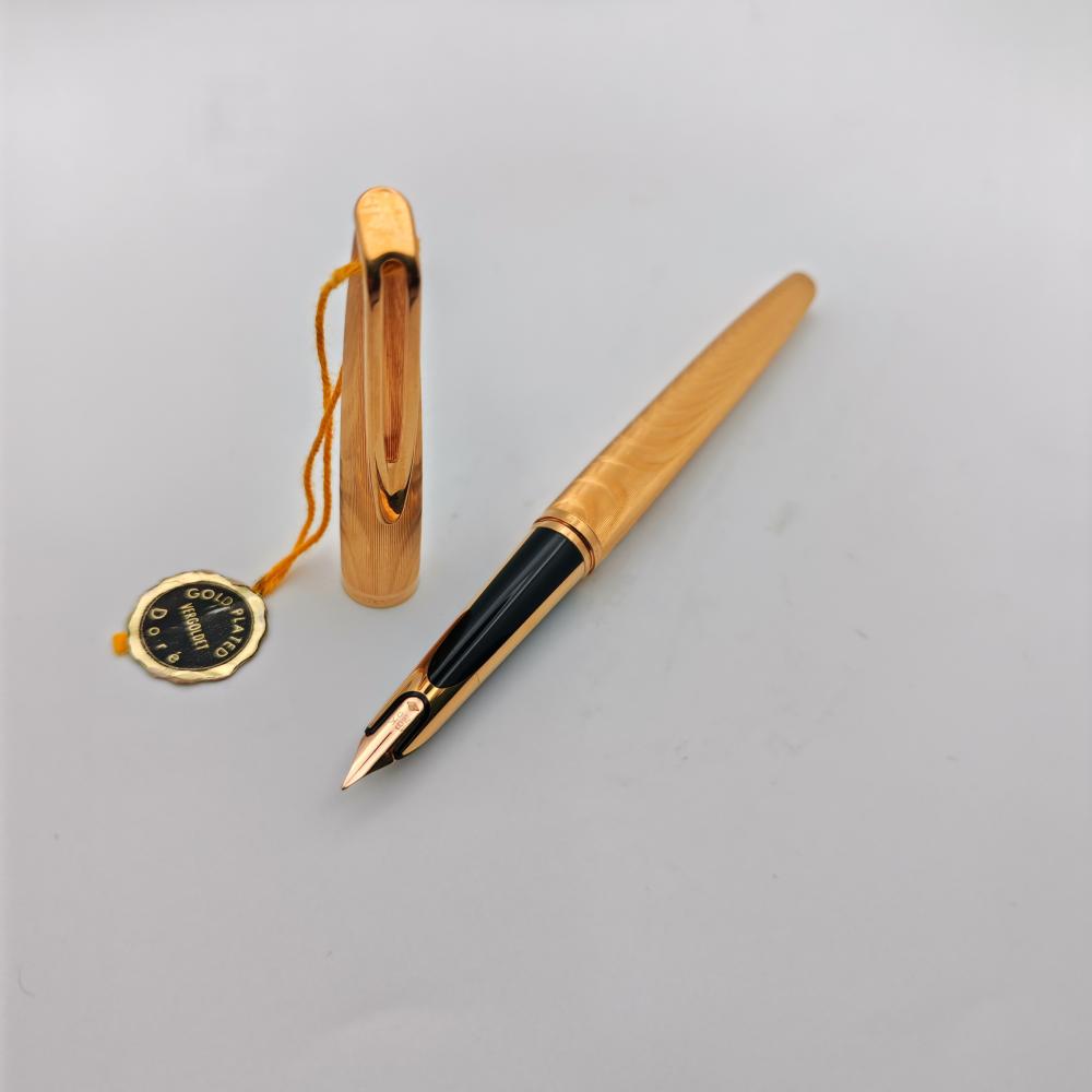 قلم واترمان CF ذهبي فاخر – ريشة ذهبية 18K