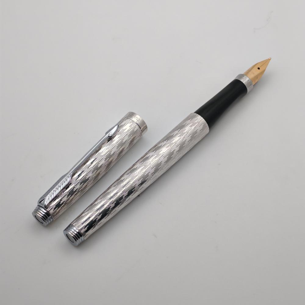 قلم Parker 75 Ciselé Chrome