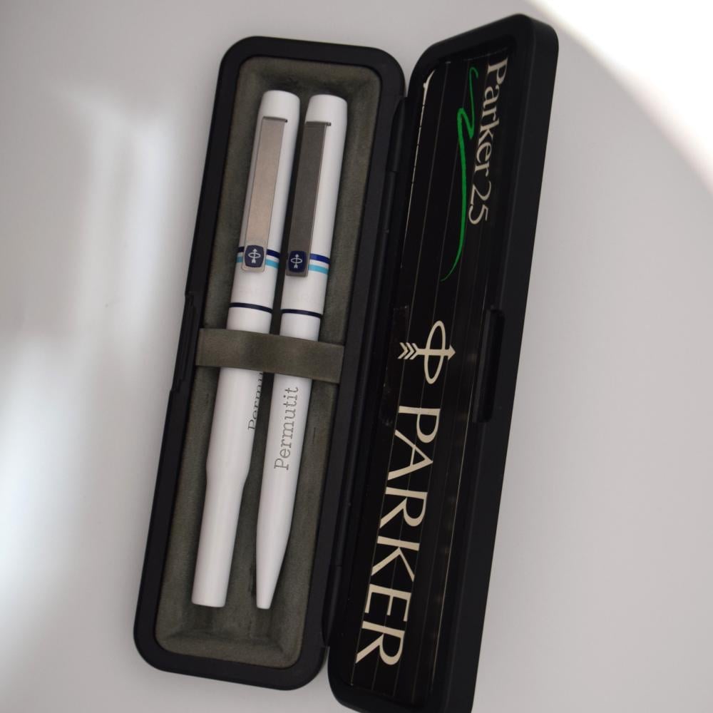 طقم أقلام باركر 25 – اللون الأبيض