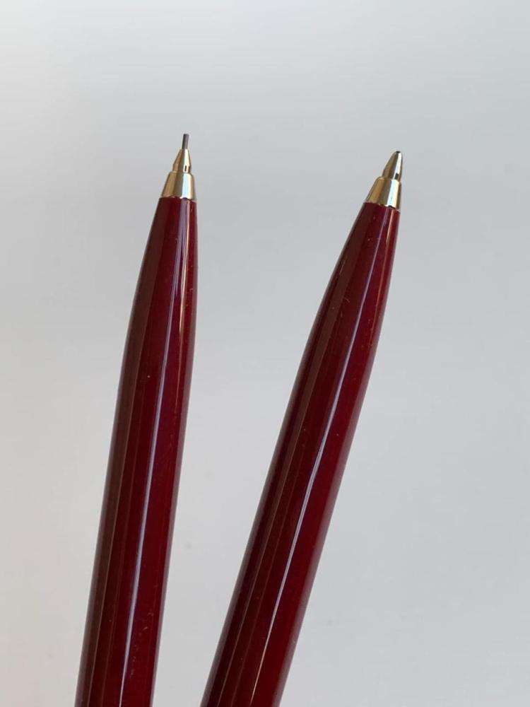 طقم شيفر سنتينل 321 (قلم جاف + قلم رصاص) – عنابي