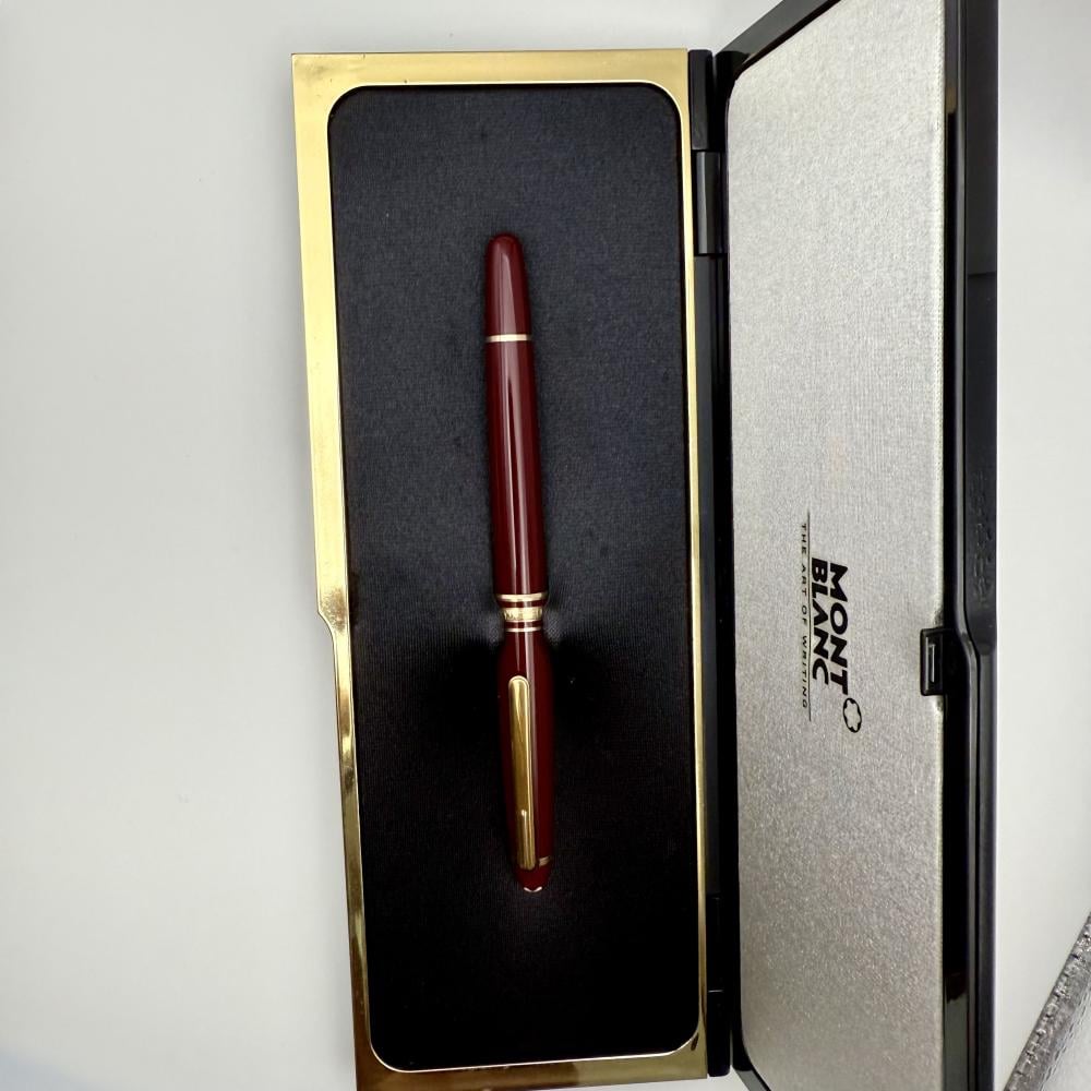 قلم حبر  مون بلان Montblanc موديل 144 إصدار نادر بلون نبيتي