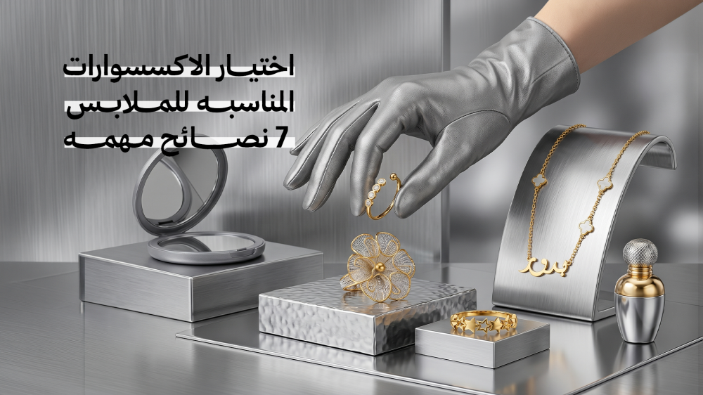 اختيار الاكسسوارات المناسبه للملابس - 7 نصائح مهمه