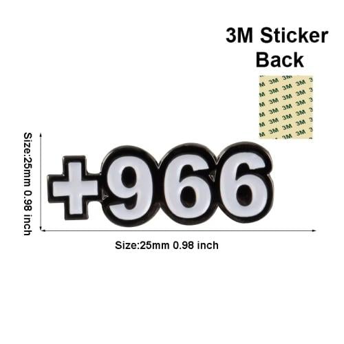 ستيكر لاصق 966+
