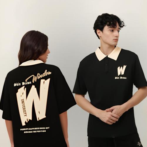 تيشيرت بولو أوفر سايز - Over sized T-shirt
