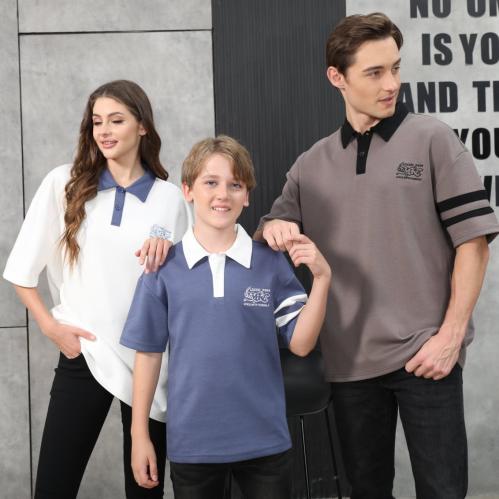تيشرت بولو ولادي أوفر سايز - Oversized T-shirt