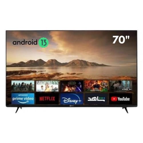 شاشة 70 بوصة 4K SMART من W,BOX