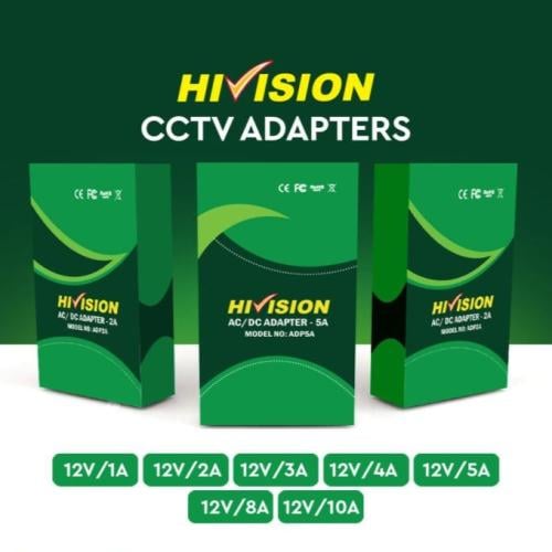 محول من هايفيجن -HIVISION 12V AC/DC ADAPTER-2A
