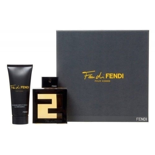 طقم فندي فان دي فندي الرجالي تواليت (عطر 100مل+شاو...