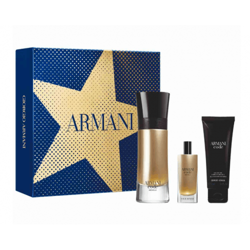 طقم ارماني كود ابسولو الرجالي بارفيوم(عطر 60مل+بود...