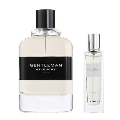 طقم جيفنشي جنتلمان الابيض او دو تواليت (عطر 100مل+...