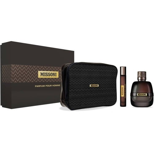طقم ميسوني بارفيوم الرجالي (عطر 100مل+عينة 10مل+شن...
