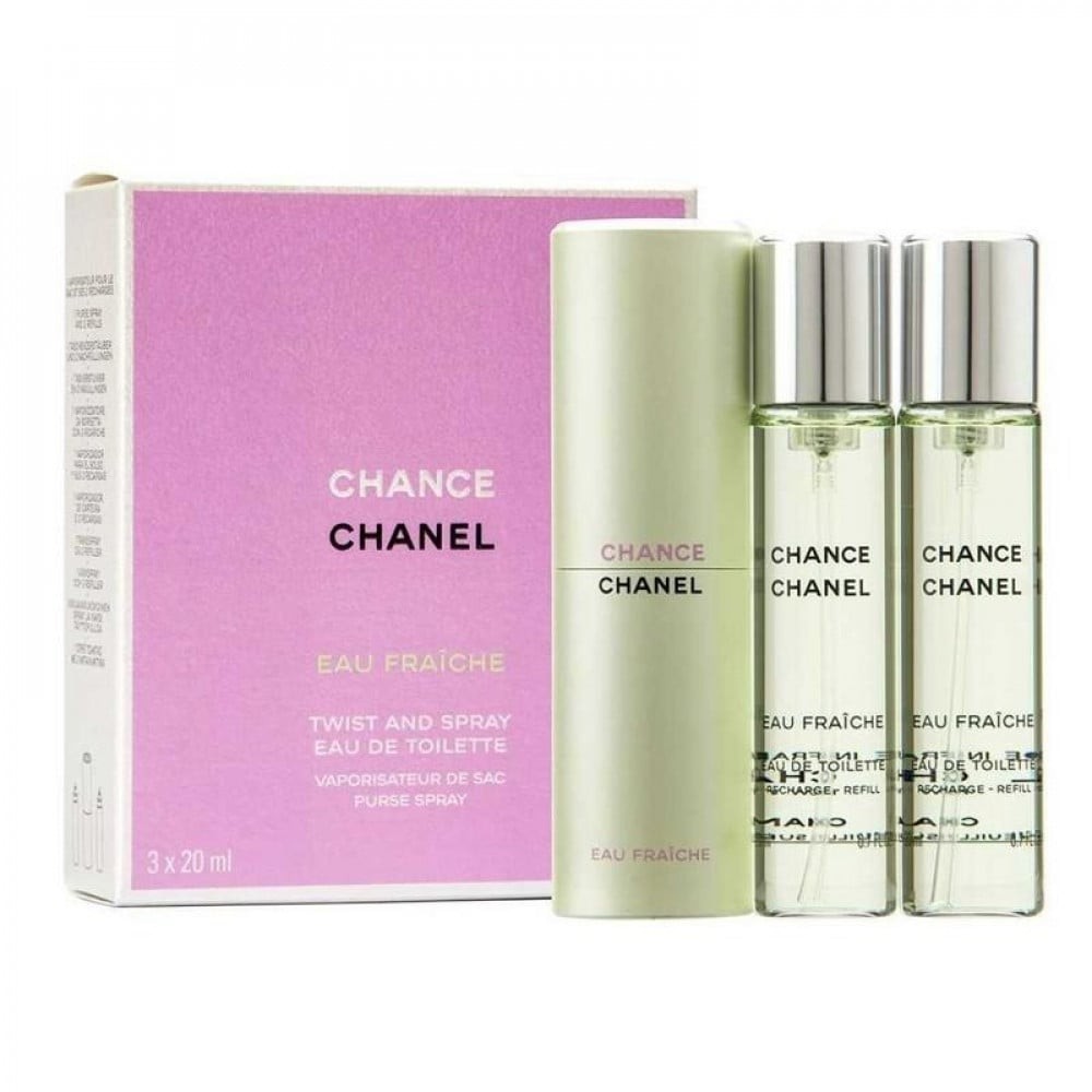 Collection-Chanel-Chance-Eau-Fraiche-Eau-de-Toilette-3x20-ml نيشان