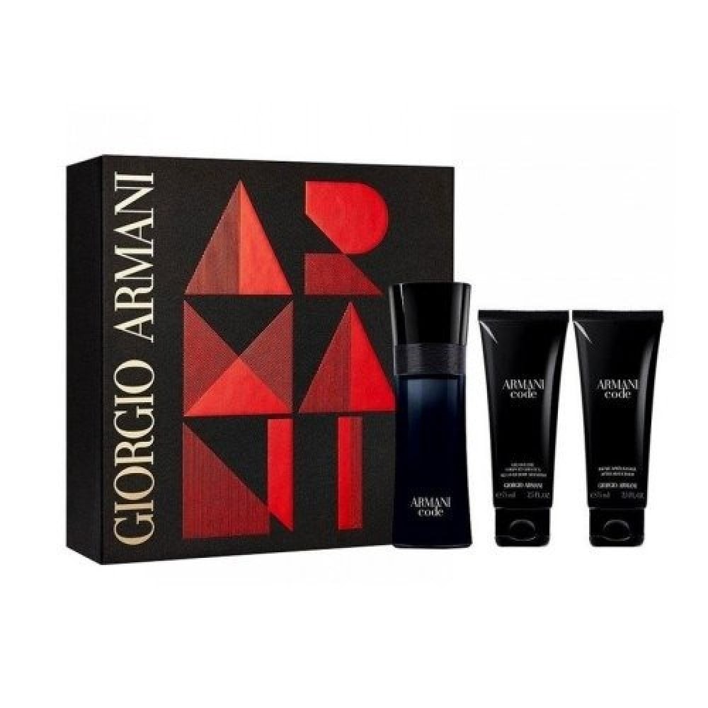 Armani Code for Men Eau de Toilette 50ml 3 Gift Set نيشان Nishan