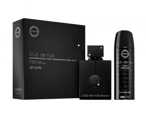 طقم ارماف كلوب دي نوي انتنس مان او دو تواليت (عطر...