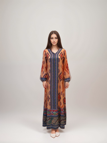 جلابية شيفون RR5375