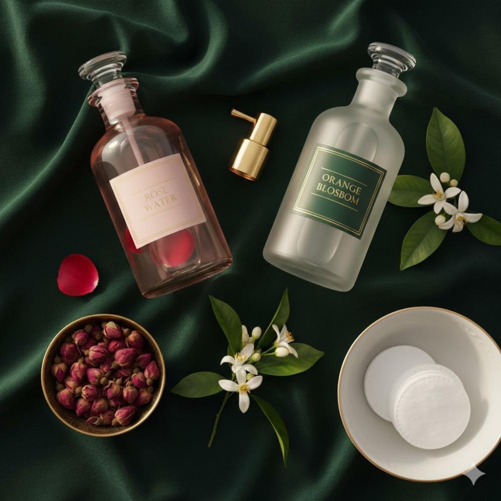 من سراديق الجدات إلى مختبرات الجمال: اكتشفي أسرار ماء الورد وماء الزهر التي لا تنتهي