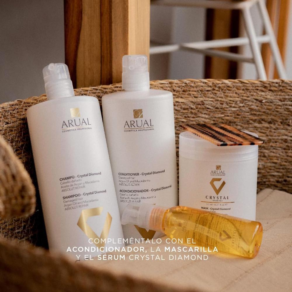 شامبو أروال كريستال دايموند لإصلاح الشعر 1 لتر