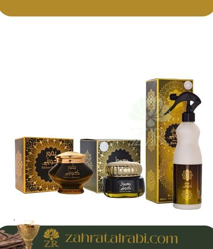 المجموعة الكويتية - معطر + معمول + بخور ( 1X3 )