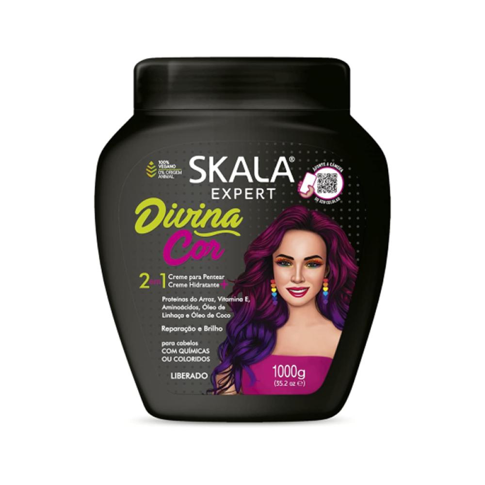 كريم معالج للشعر إكسبرت ديفاين كولور 2 في 1 من سكالا اكسبرت - 1000 جرام