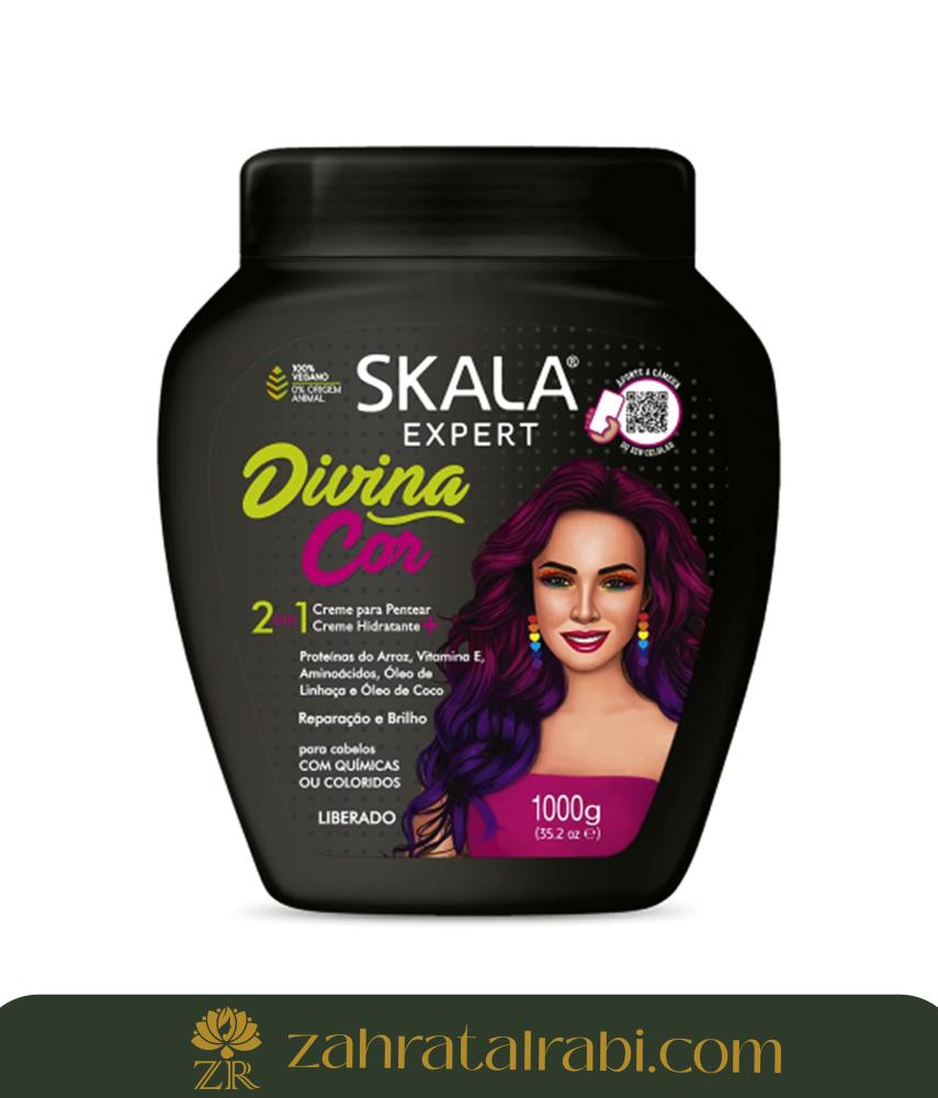 كريم معالج للشعر إكسبرت ديفاين كولور 2 في 1 من سكالا اكسبرت - 1000 جرام