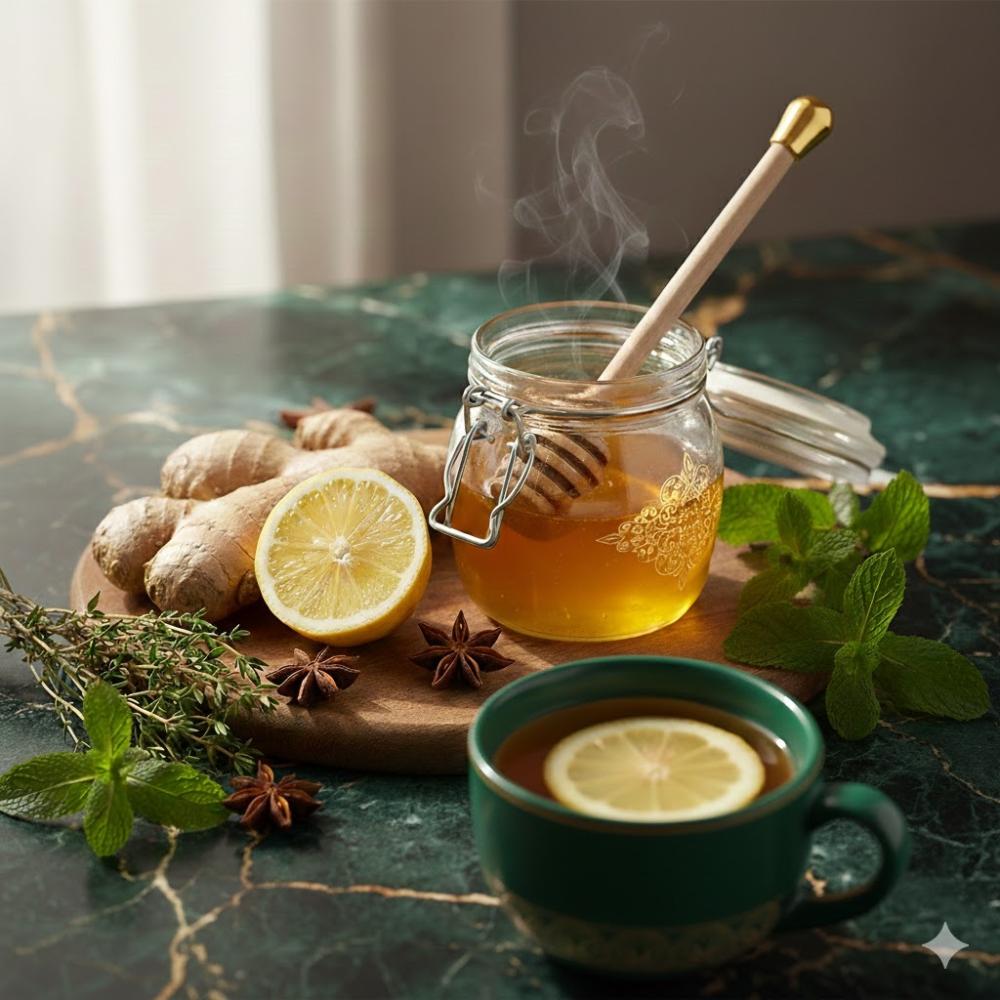 وصفات الجدة الفعالة: خلطات علاجية منزلية من الأعشاب للقضاء على الكحة ونزلات البرد