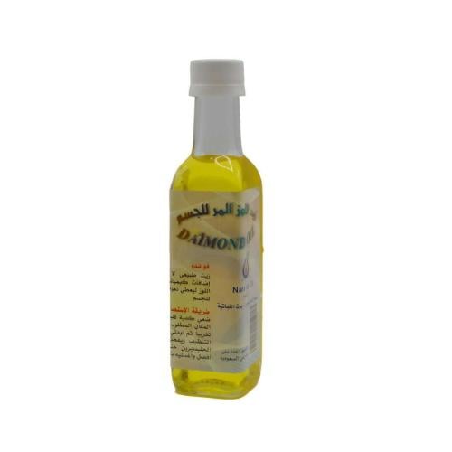زيت اللوز المر زجاج