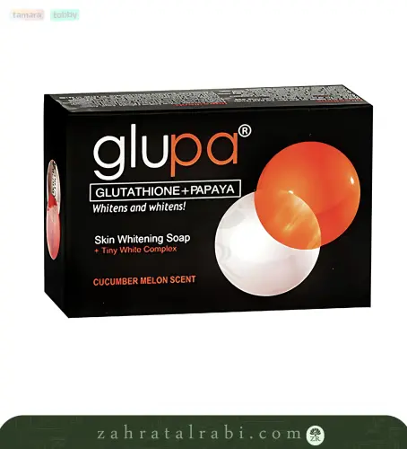 Skin whitening soap with glutathione and papaya from Globa 135 g