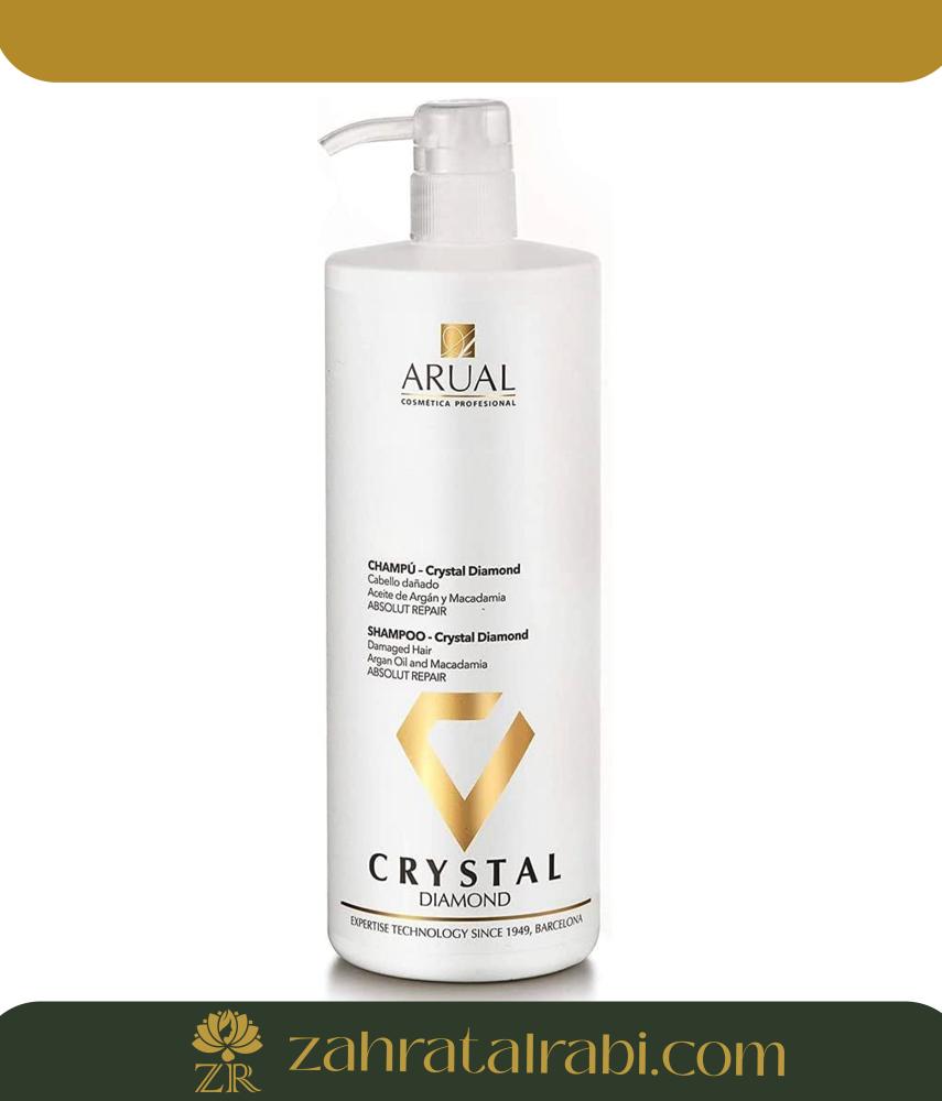 شامبو أروال كريستال دايموند لإصلاح الشعر 1 لتر